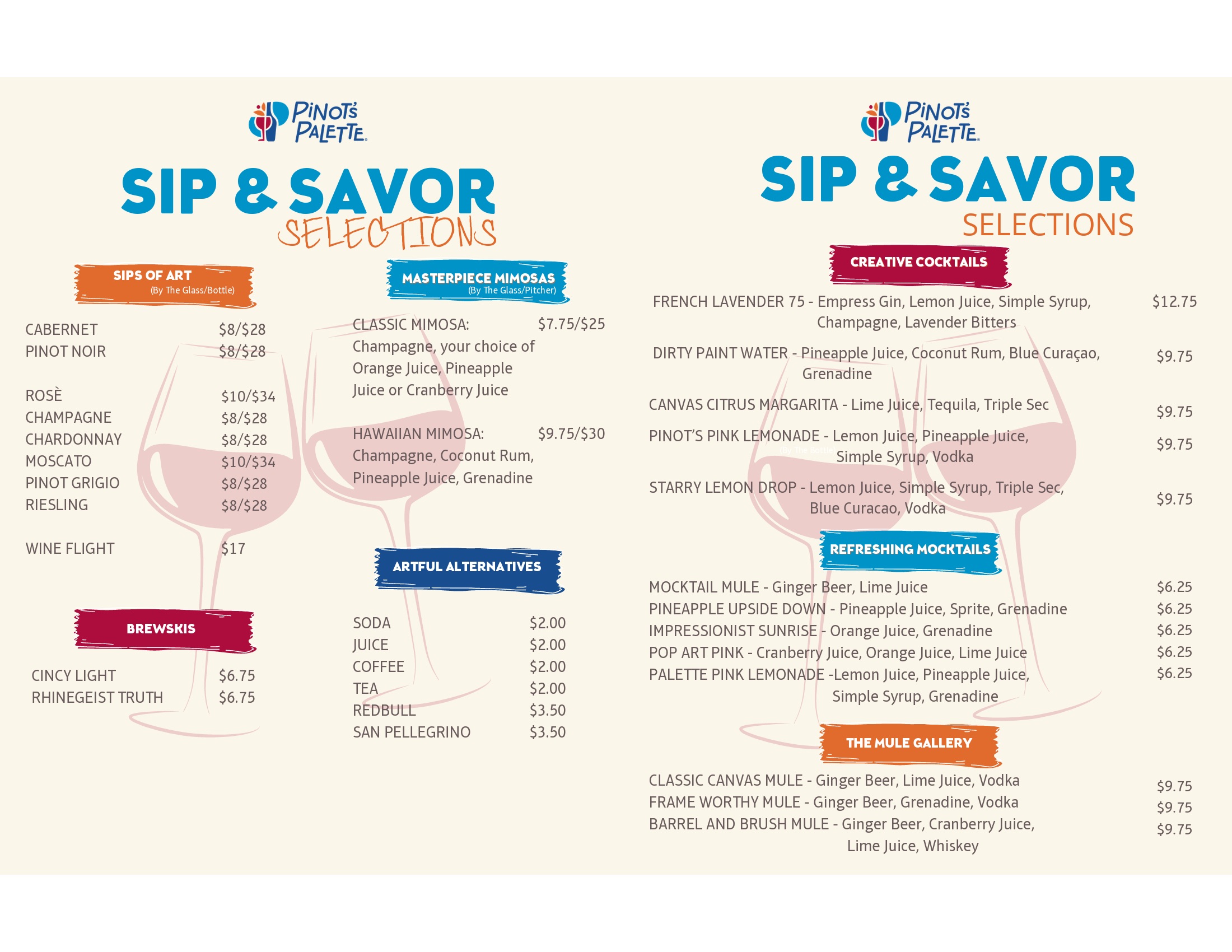 Beverage Menu
